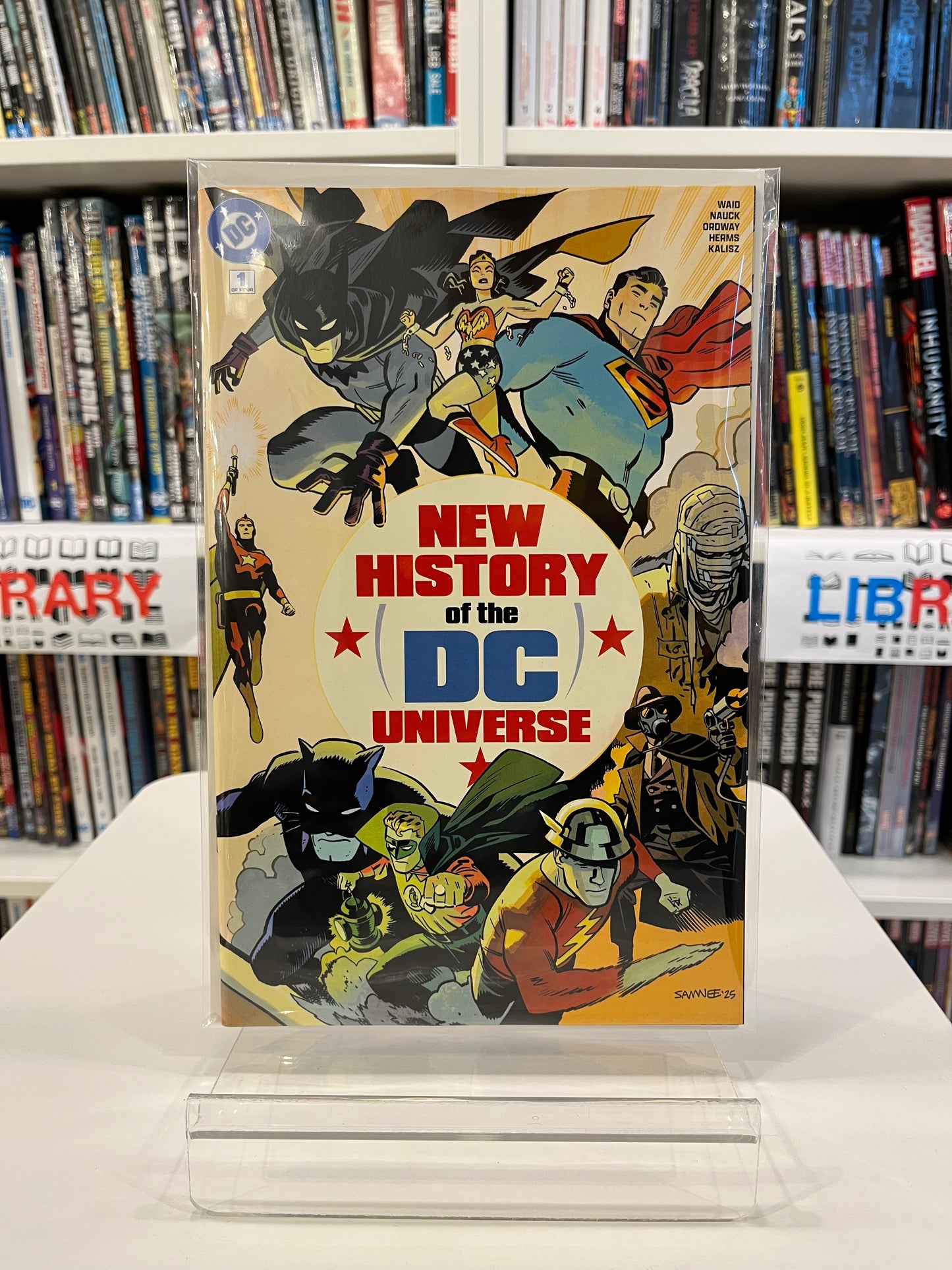 New History of the DC Universe #1 (Main Wraparound Cvr )