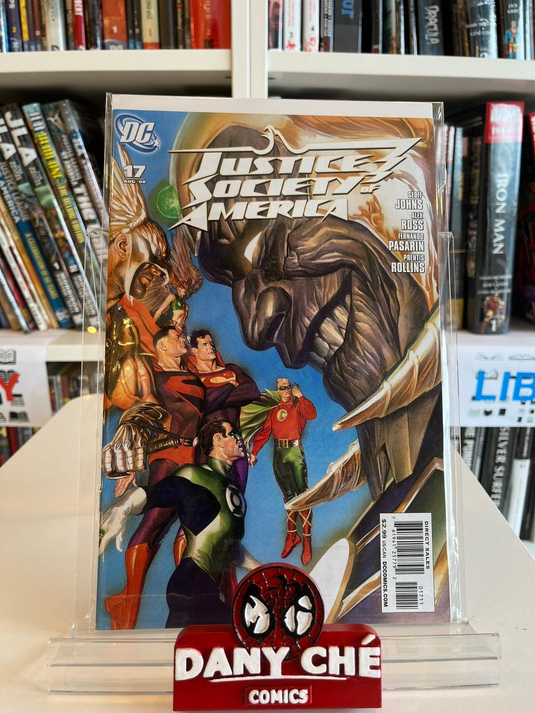 JUSTICE SOCIETY OF AMERICA #17 MAIN CVR