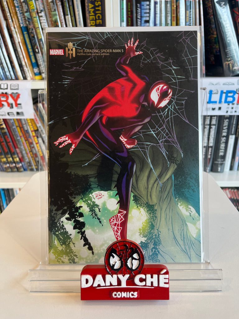 THE AMAZING SPIDER-MAN #5 RUSSELL DAUTERMAN HELLFIRE GALA VAR