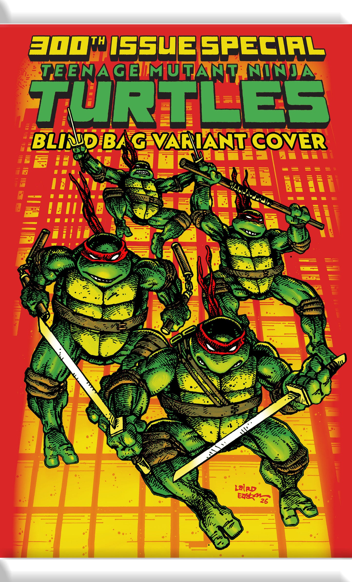 TEENAGE MUTANT NINJA TURTLES #20: 300TH ISSUE SPECIAL BLIND BAG VAR