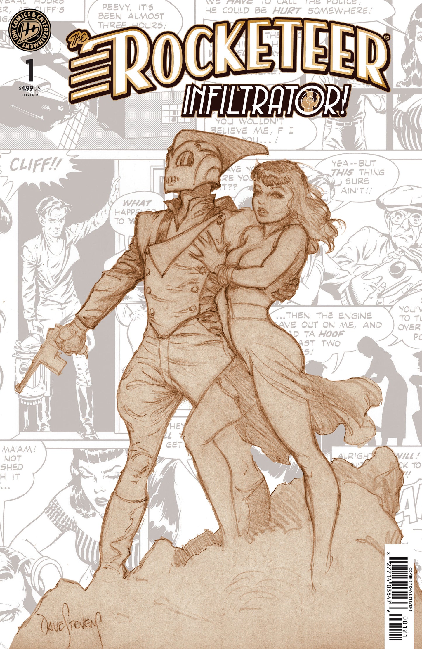 THE ROCKETEER: INFILTRATOR! #1 STEVENS VAR