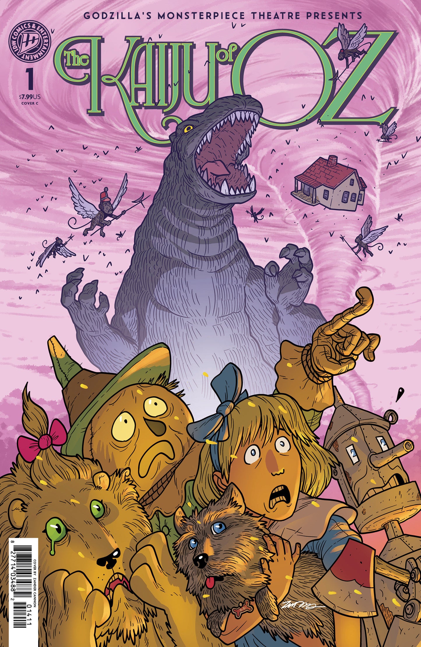 Godzilla’s Monsterpiece Theatre Presents: The Kaiju of Oz CANNON VAR