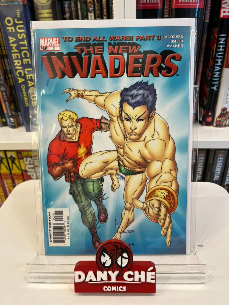 THE NEW INVADERS END ALL WARS ARC #0 - #3 (COMPLETE)
