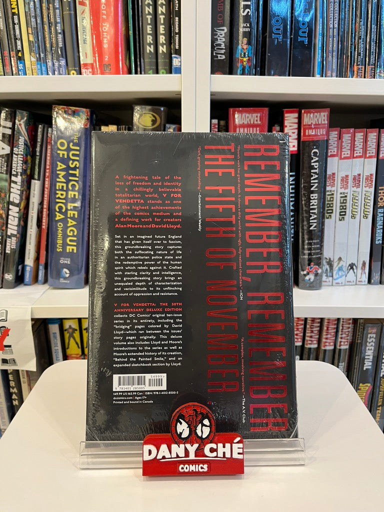 V FOR VENDETTA 30TH ANNIVERSARY EDITION (HC)
