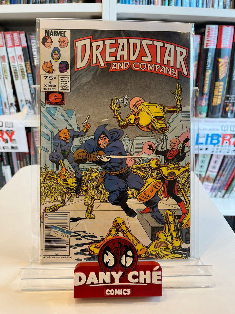 DREADSTAR AND COMPANY #4 MAIN CVR
