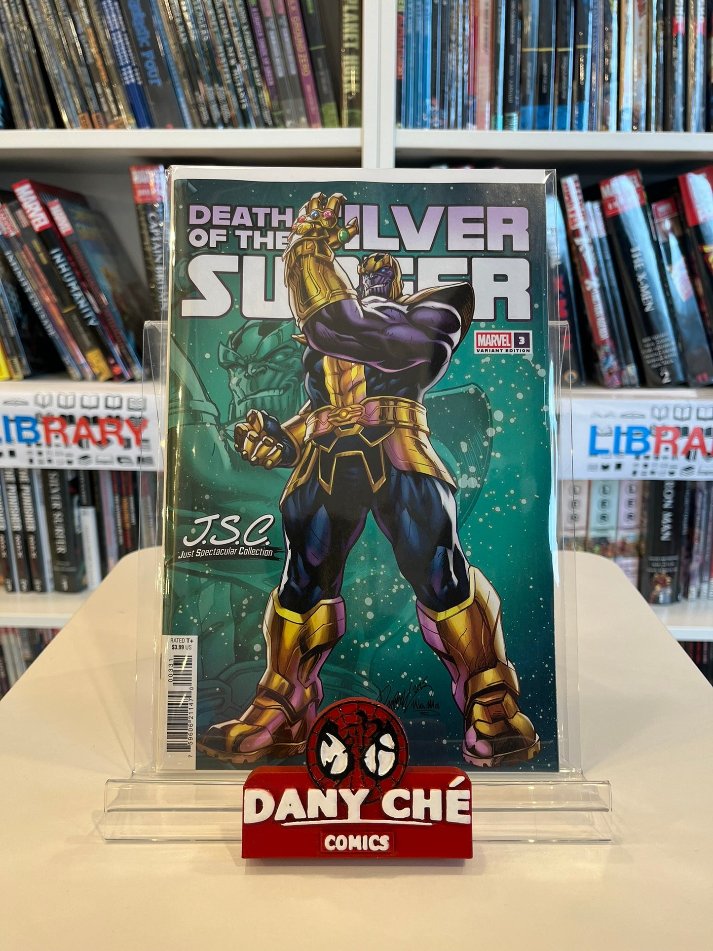 DEATH OF THE SILVER SURFER #3 J.SCOTT CAMPBELL VAR