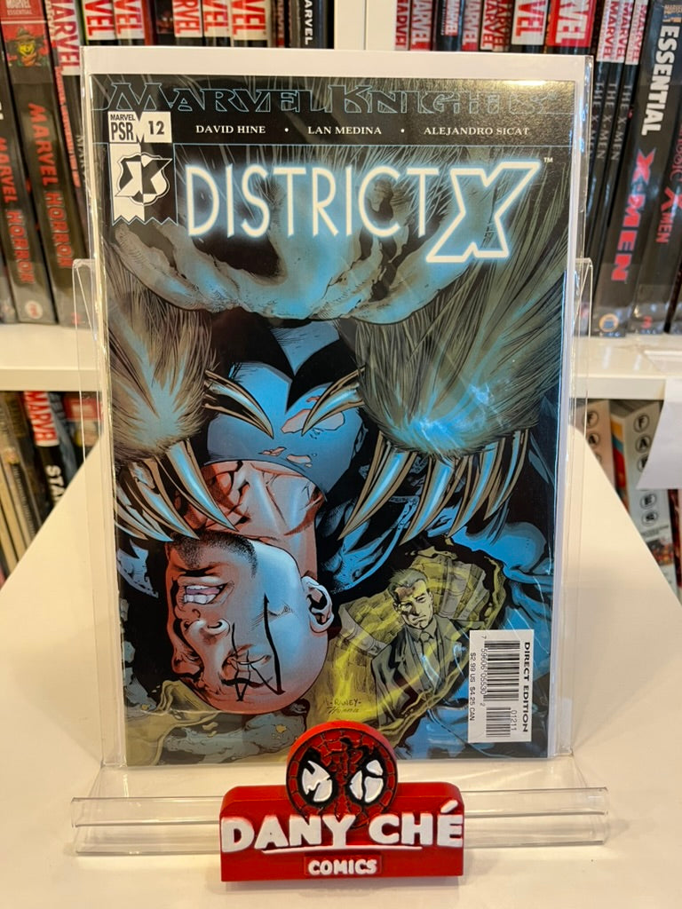 DISTRICT X #7-#12 (SET OF 6) - UNDERGROUND STORY ARC