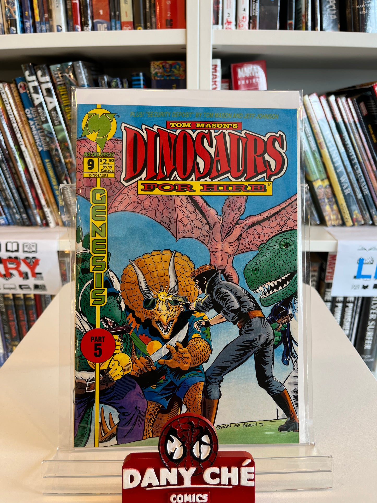 DINOSAURS FOR HIRE #9 MAIN CVR