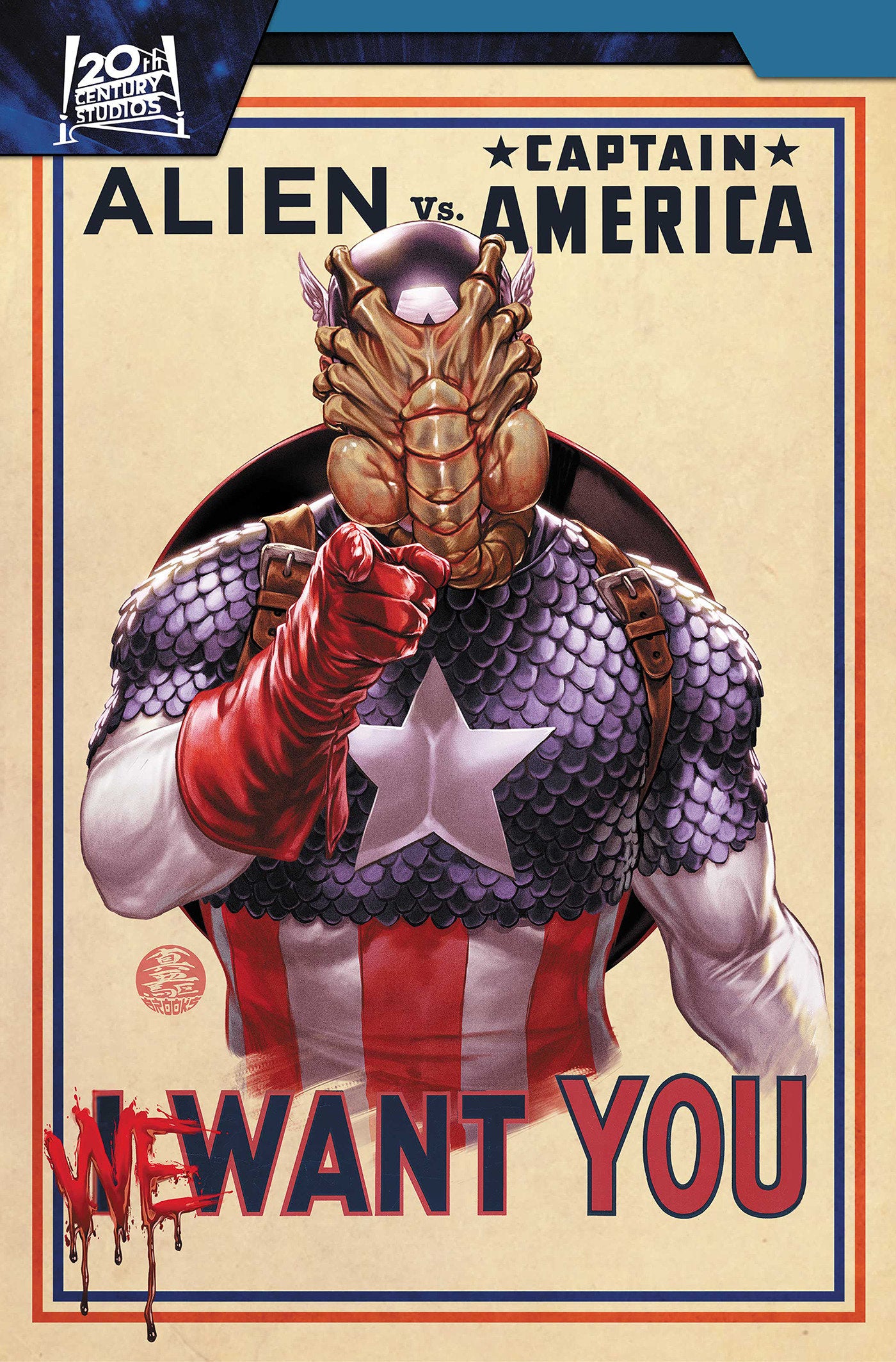 ALIEN VS. CAPTAIN AMERICA (TP)