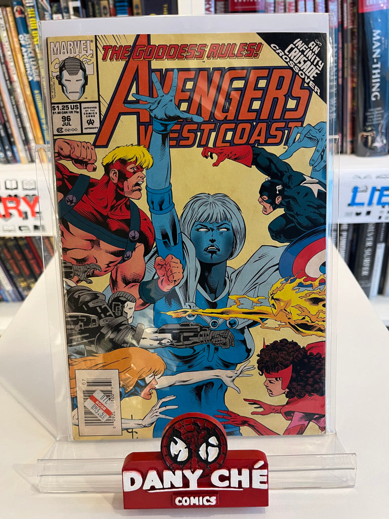 AVENGERS WEST COAST #96