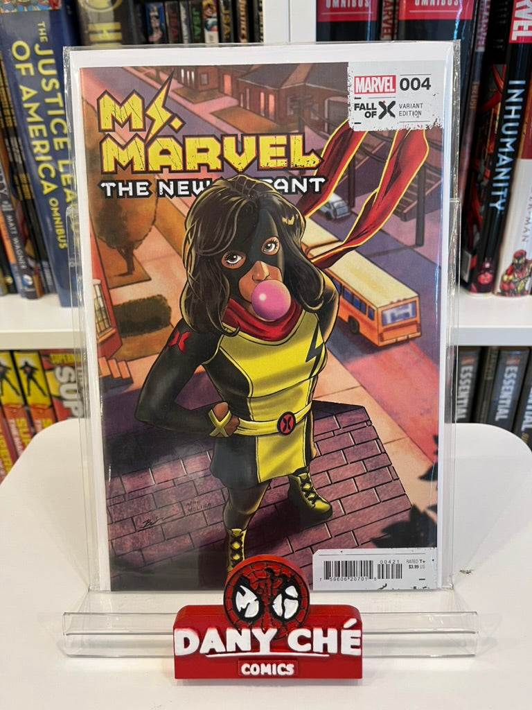 MS.MARVEL THE NEW MUTANT #1 - #4 (COMPLETE)