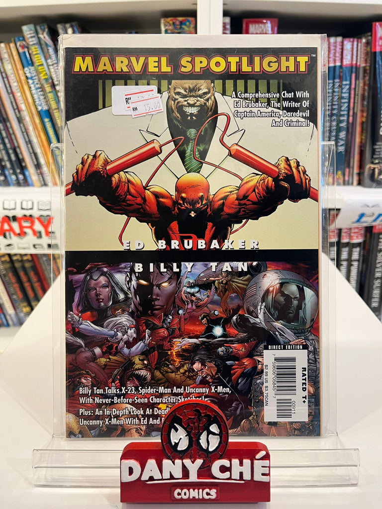 MARVEL SPOTLIGHT: ED BRUBAKER / BILLY TAN #1