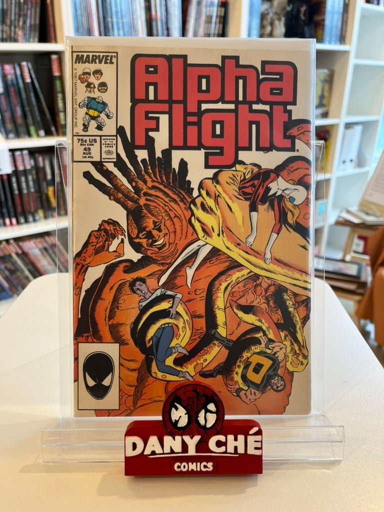 ALPHA FLIGHT #49 MAIN CVR