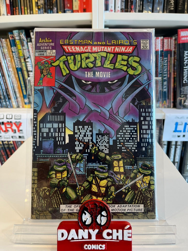 TEENAGE MUTANT NINJA'S TURTLES THE MOVIE COMIC ADAPTATION #1