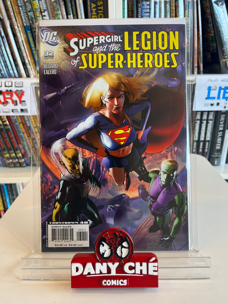 SUPERGIRL AND THE LEGION OF SUPER-HEROES #32 MAIN CVR
