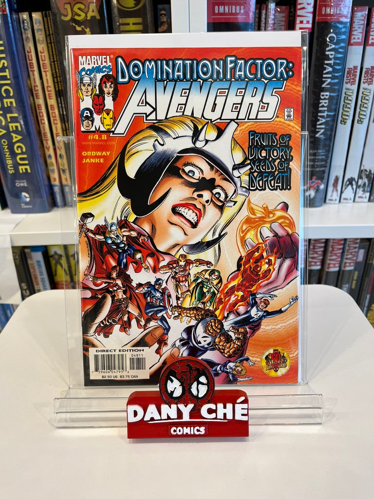 DOMINATION FACTOR: THE AVENGERS (SET OF 4)