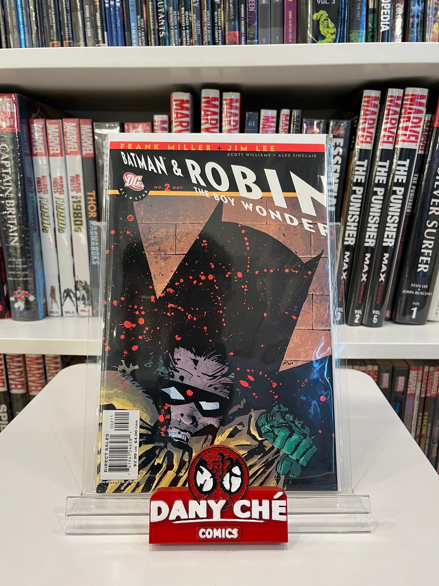 BATMAN & ROBIN THE BOY WONDER #2 FRANK MILLER VAR