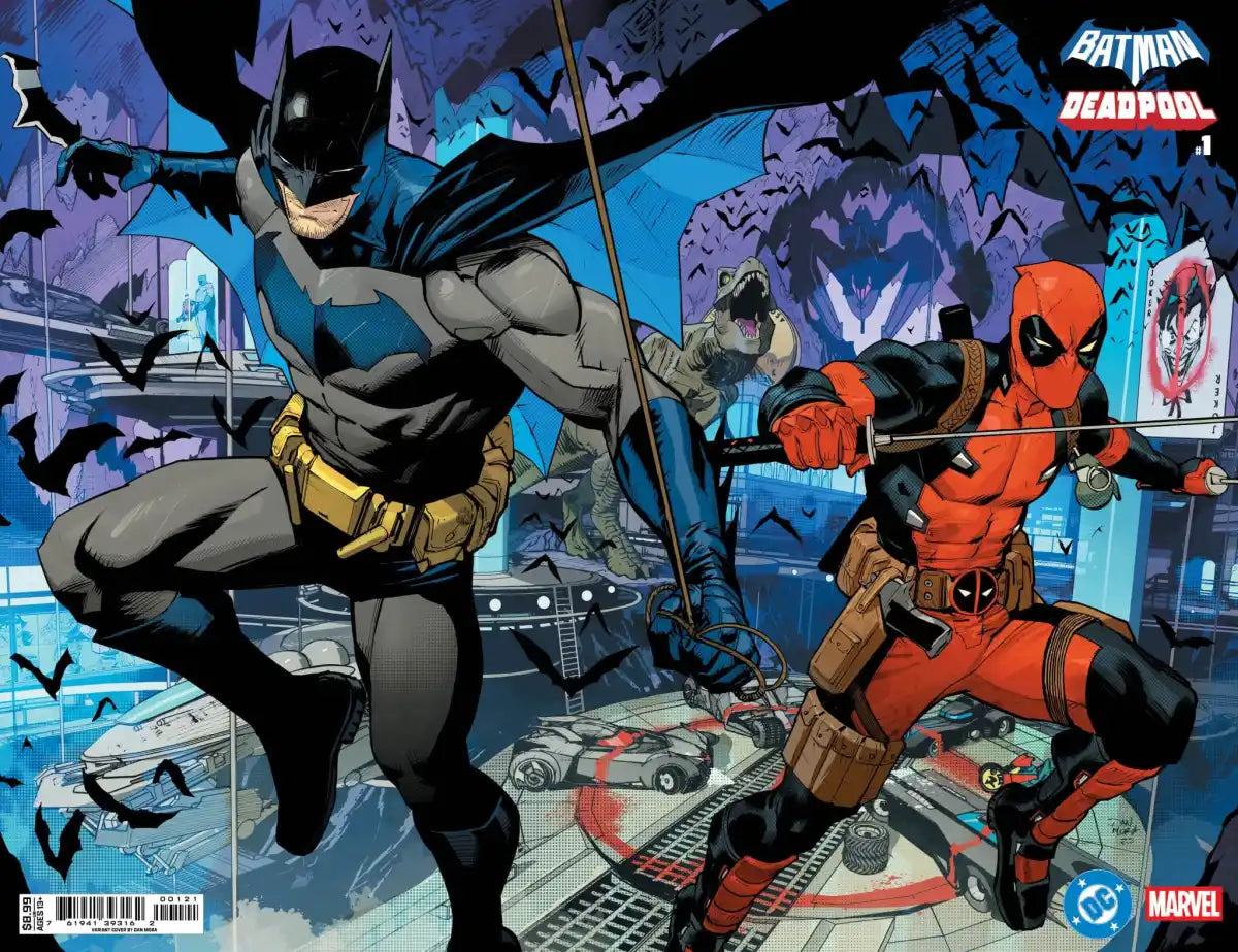 DC MARVEL BATMAN DEADPOOL #1 (ONE SHOT) CVR B DAN MORA WRAPAROUND VAR