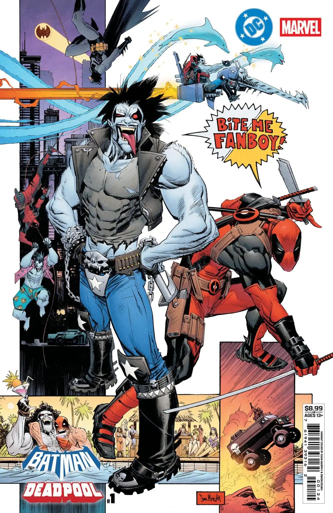 DC MARVEL BATMAN DEADPOOL #1 (ONE SHOT) CVR M SEAN GORDON MURPHY VAR