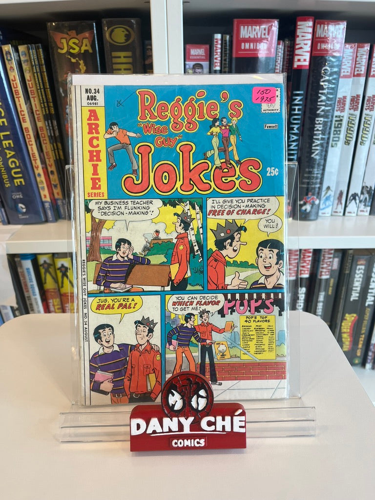 REGGIE'S "WISE GUY" JOKES #34