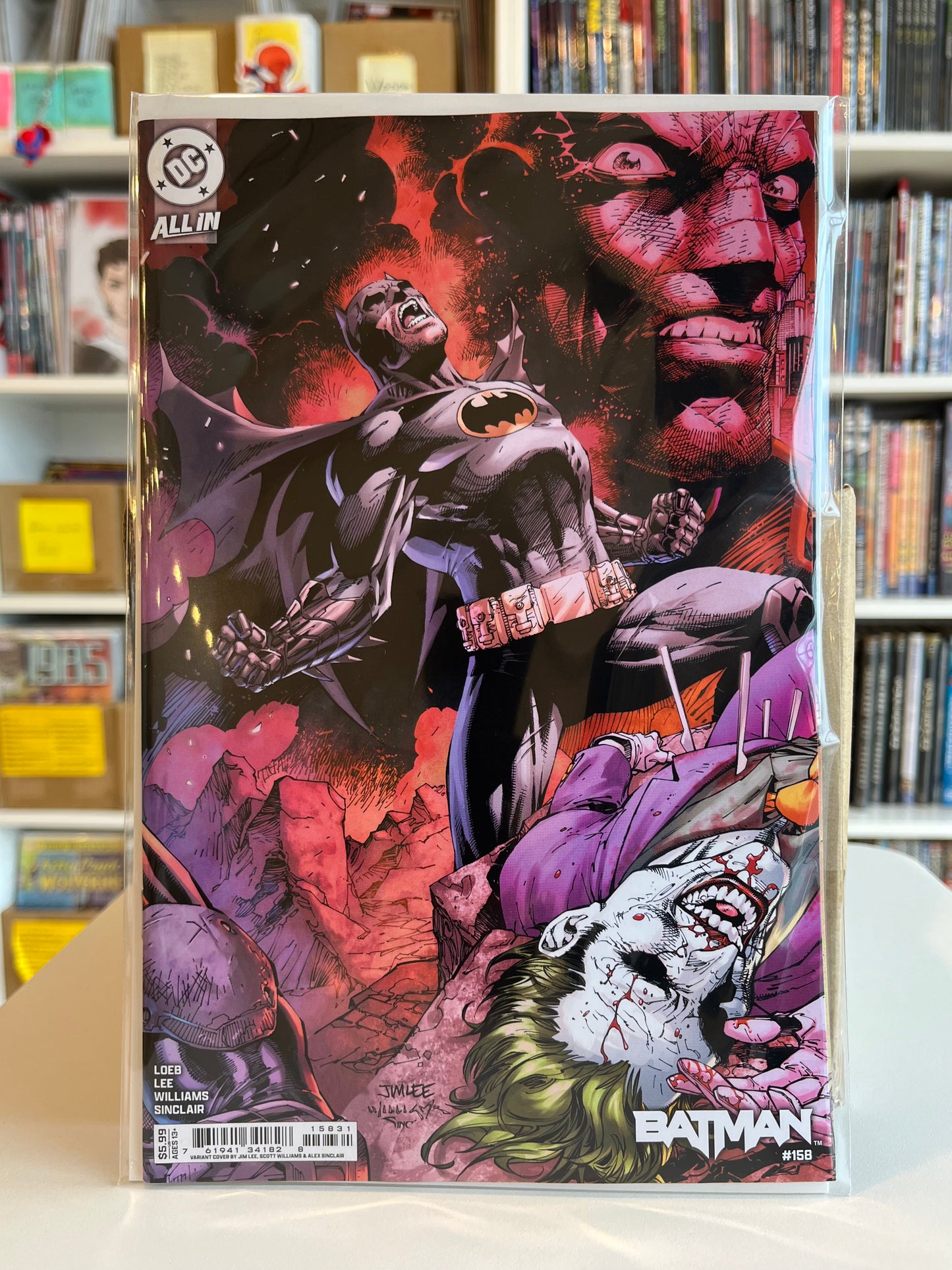 Batman #158 Jim Lee & Scott Williams Cvr C (Connecting 2 of 2)