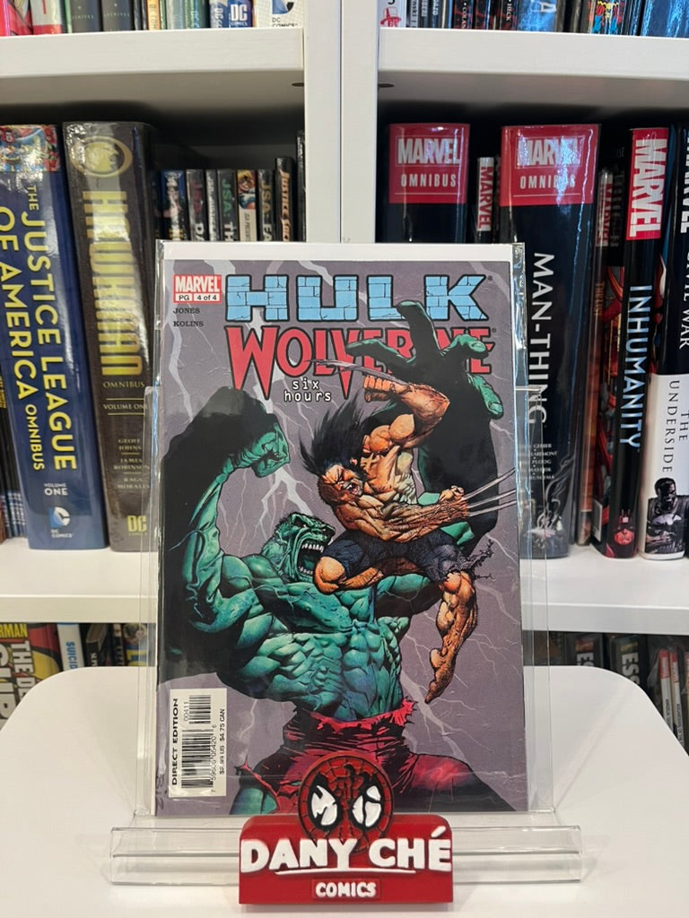 HULK WOLVERINE SIX HOURS #1 - #4 (COMPLETE)