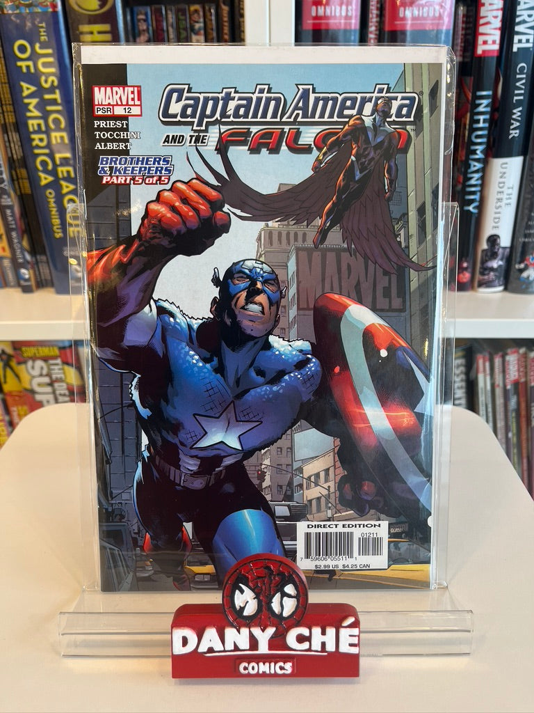 CAPTAIN AMERICA AND THE FALCON #8-#12 (SET OF 5) - BROTHERS & KEEPERS STORY ARC