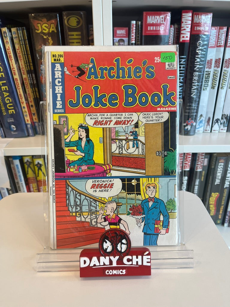 ARCHIE'S JOKE BOOK MAGAZINE #206