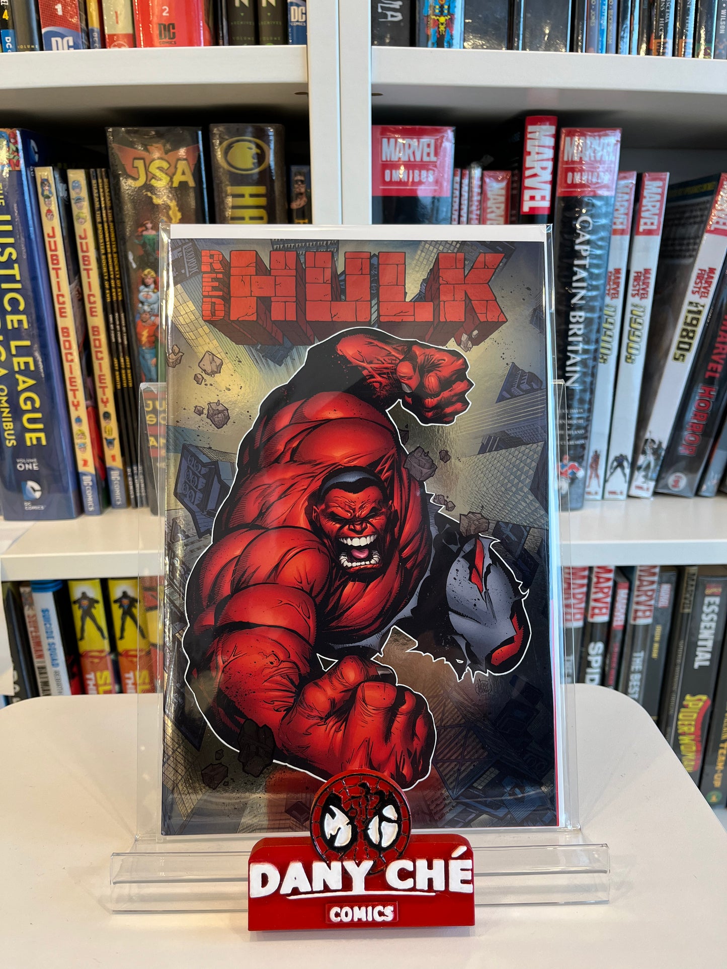 RED HULK #1 ADAM KUBERT FOIL VAR