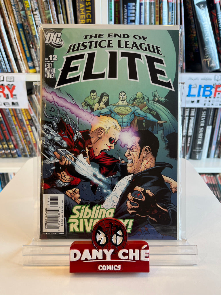 JUSTICE LEAGUE ELITE #12 MAIN CVR