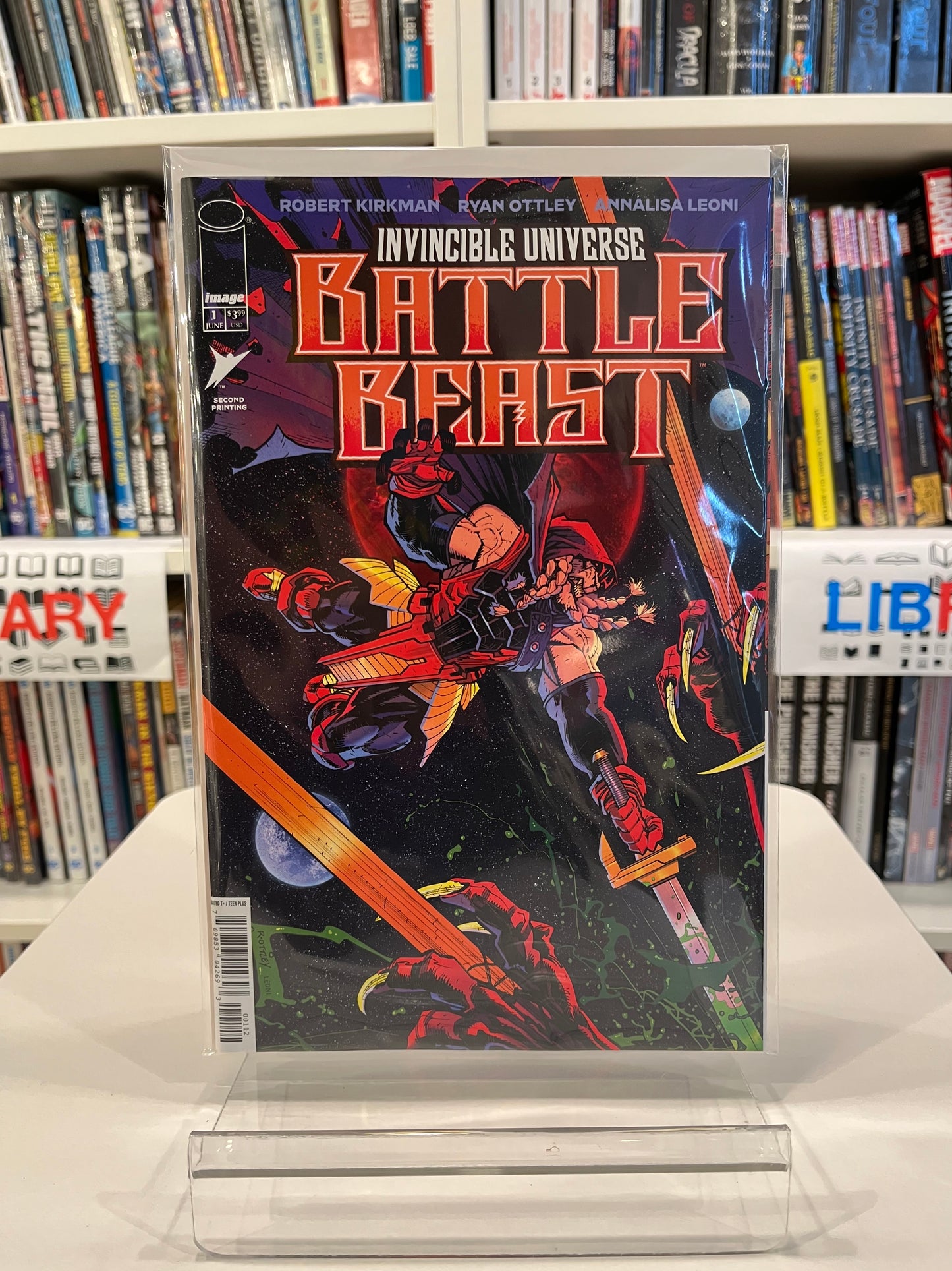 Invincible Universe: Battle Beast #1 (2nd Printing Var)