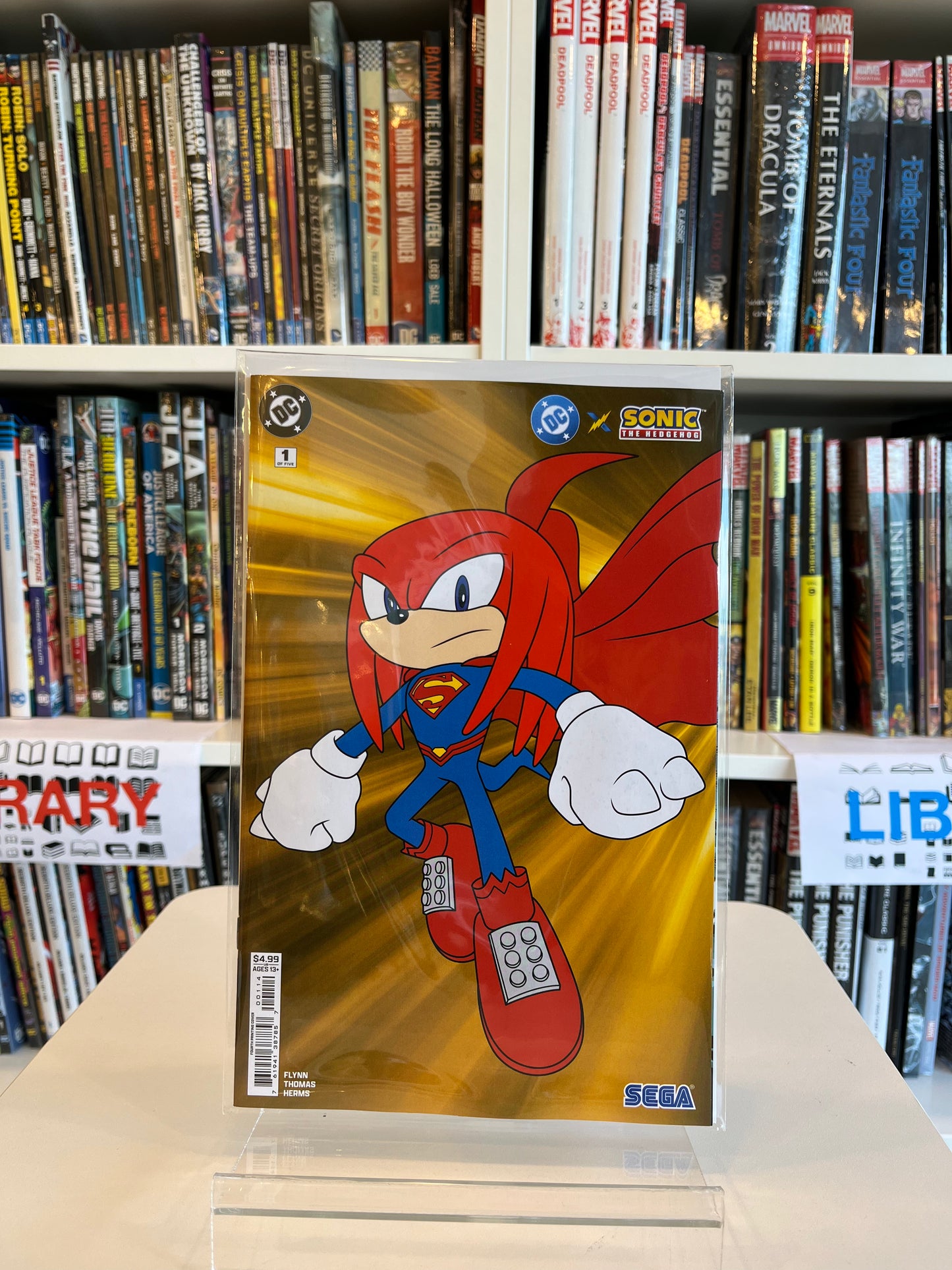 Dc X Sonic The Hedgehog #1 (Fourth Printing Var)