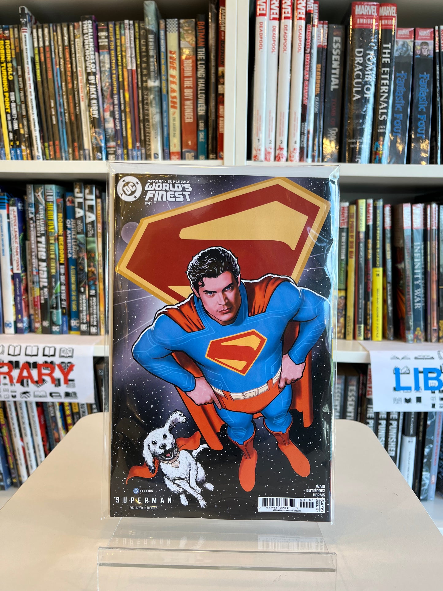 Batman/Superman: World's Finest #41 (Kevin Maguire Movie Var)