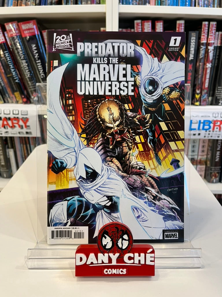 PREDATOR KILLS THE MARVEL UNIVERSE #1 (CORY SMITH HUNTING THE HUNTERS VAR)