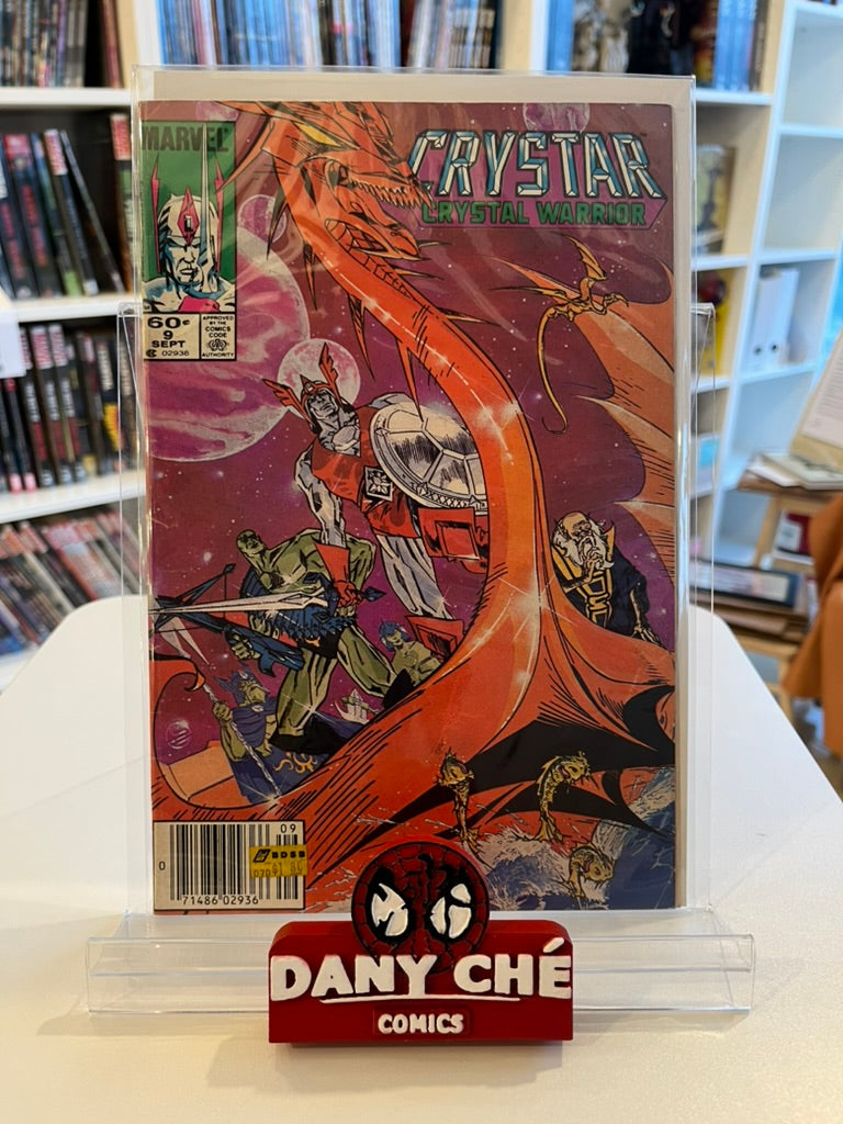 CRYSTAR CRYSTAL WARRIOR #9 MAIN CVR
