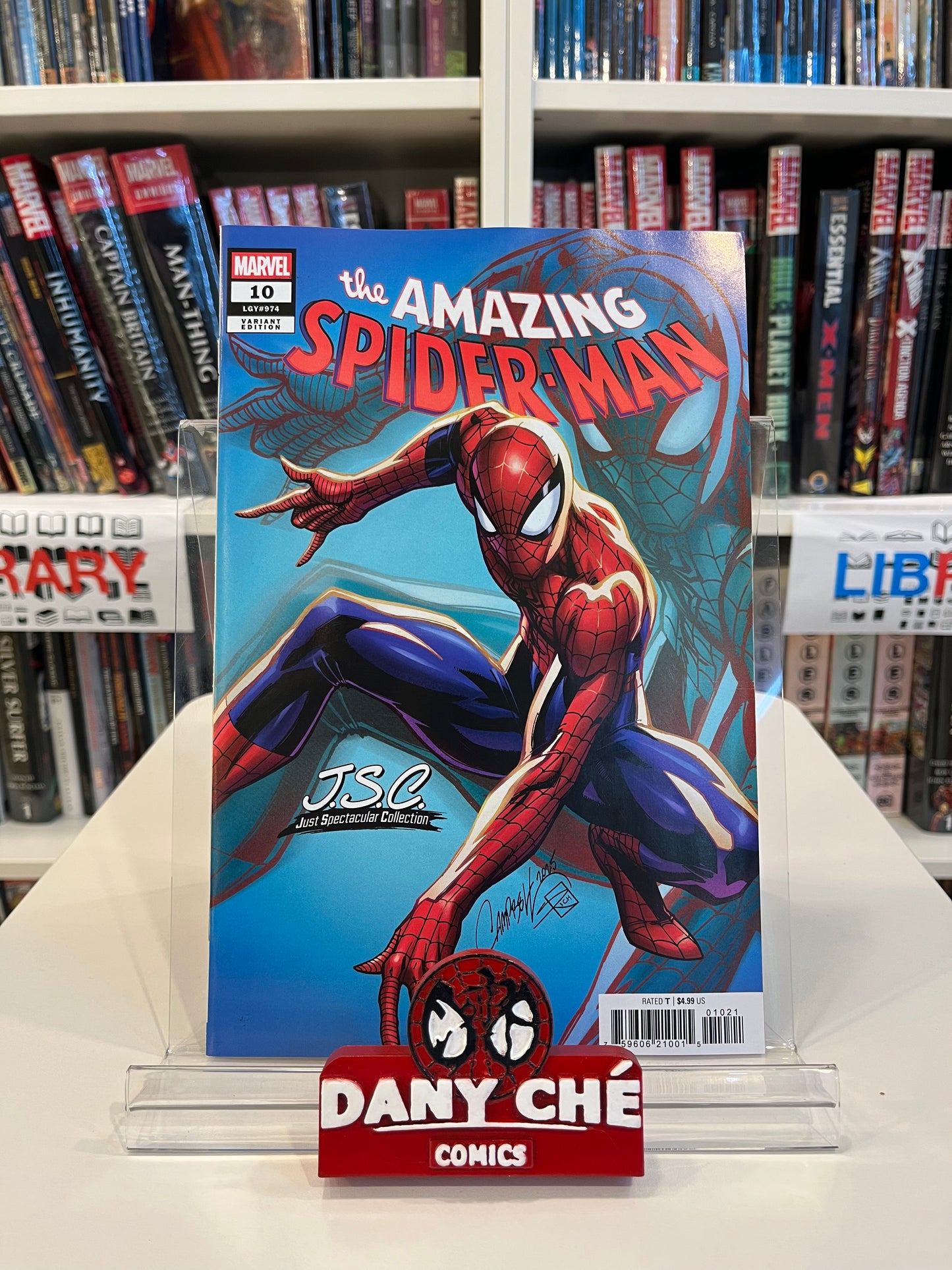 AMAZING SPIDER-MAN #10 ( J. SCOTT CAMPBELL - JUST SPECTACULAR COLLECTION VAR)