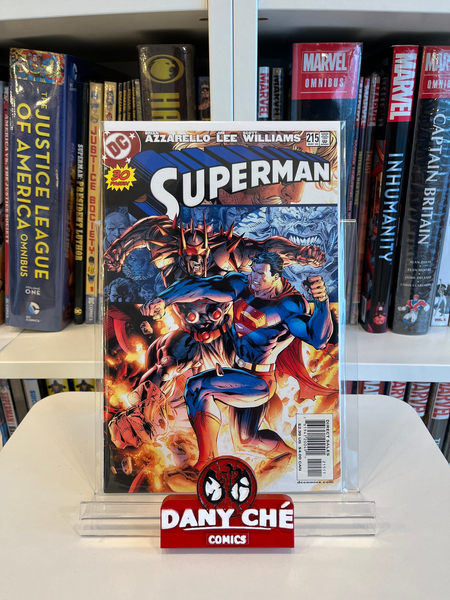 SUPERMAN #215 JIM LEE VAR