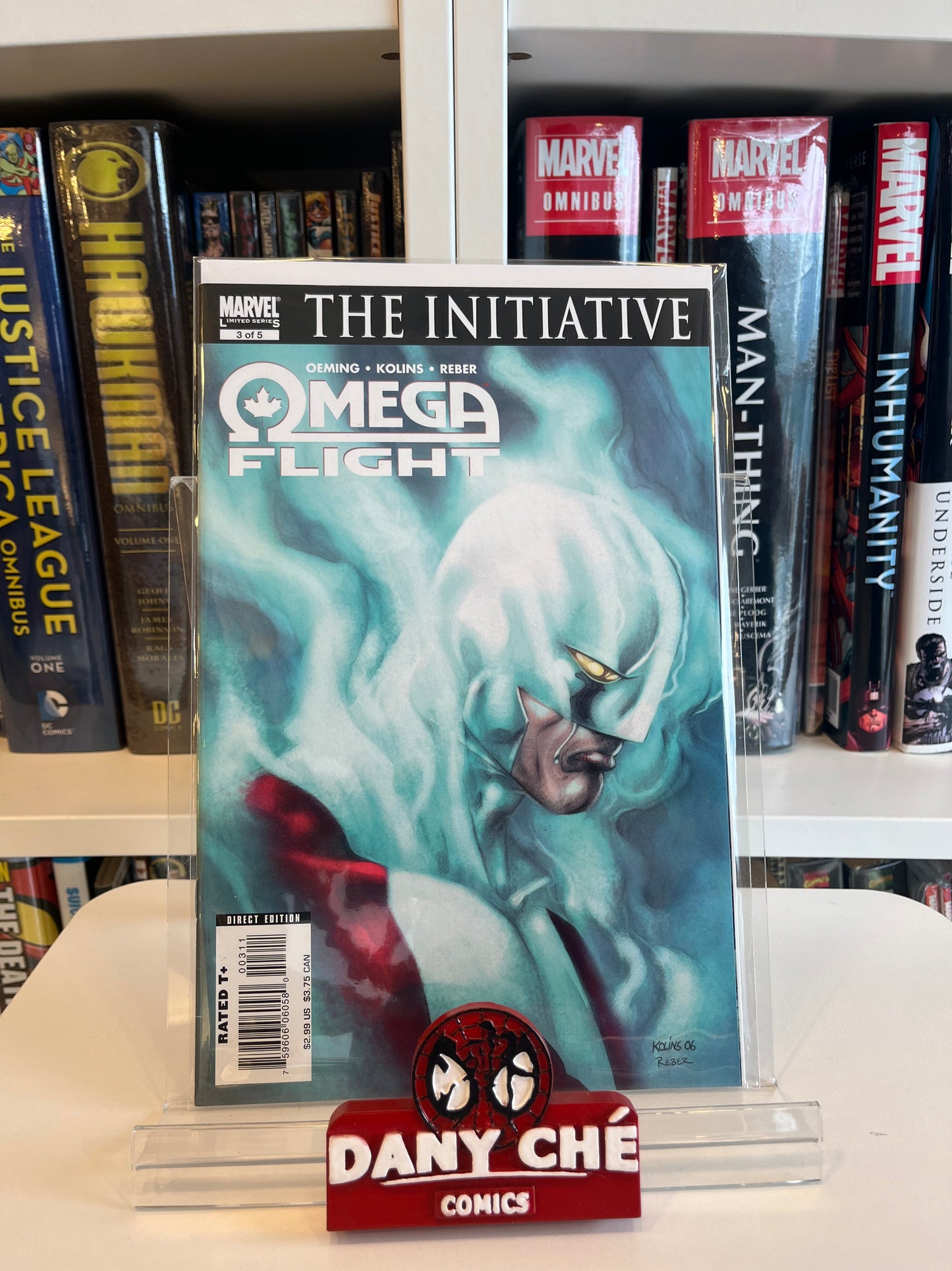 OMEGA FLIGHT : THE INITIATIVE #1 - #5 (COMPLETE)