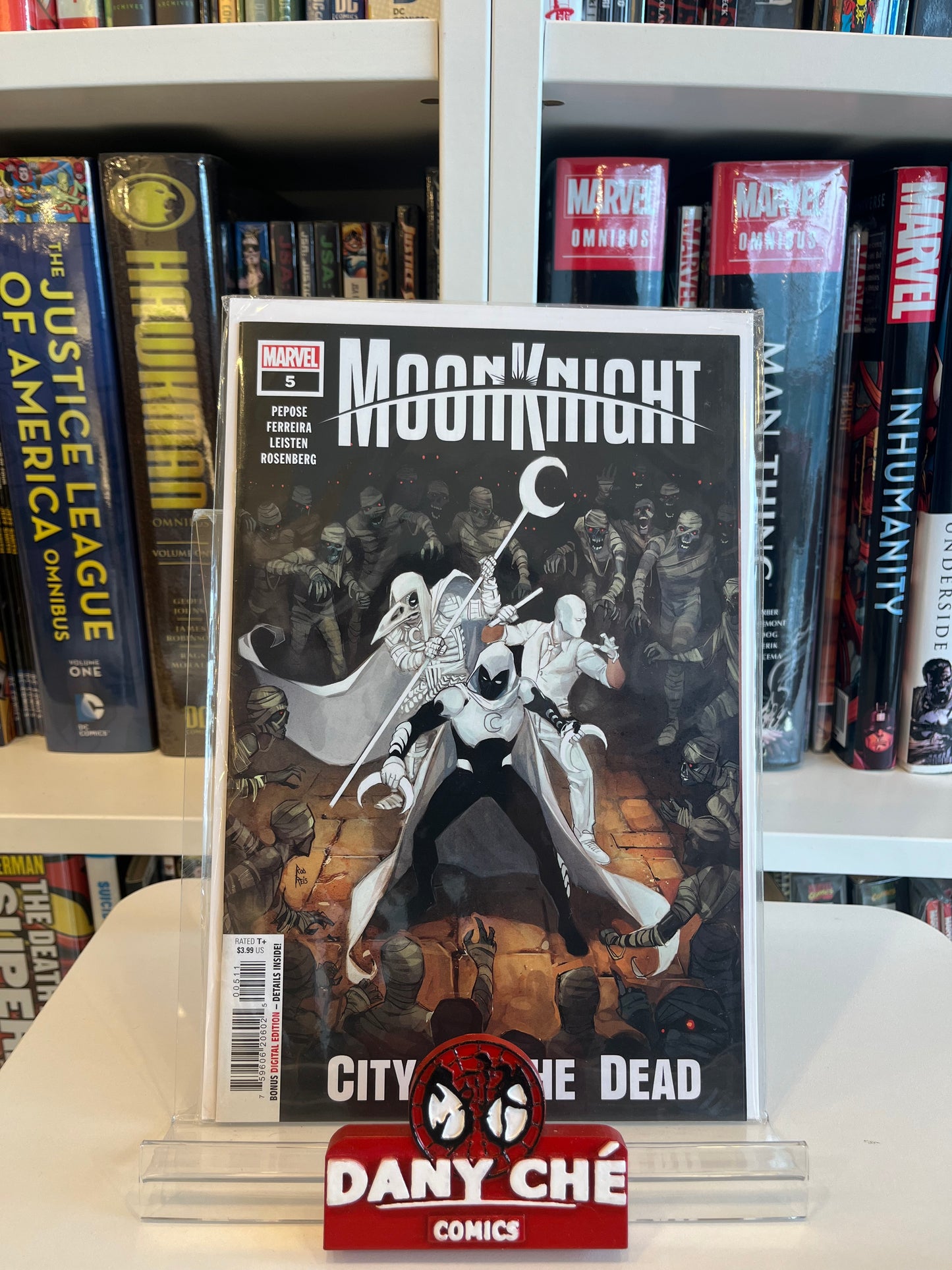 MOON KNIGHT : CITY OF THE DEAD #1 - #5 (COMPLETE)