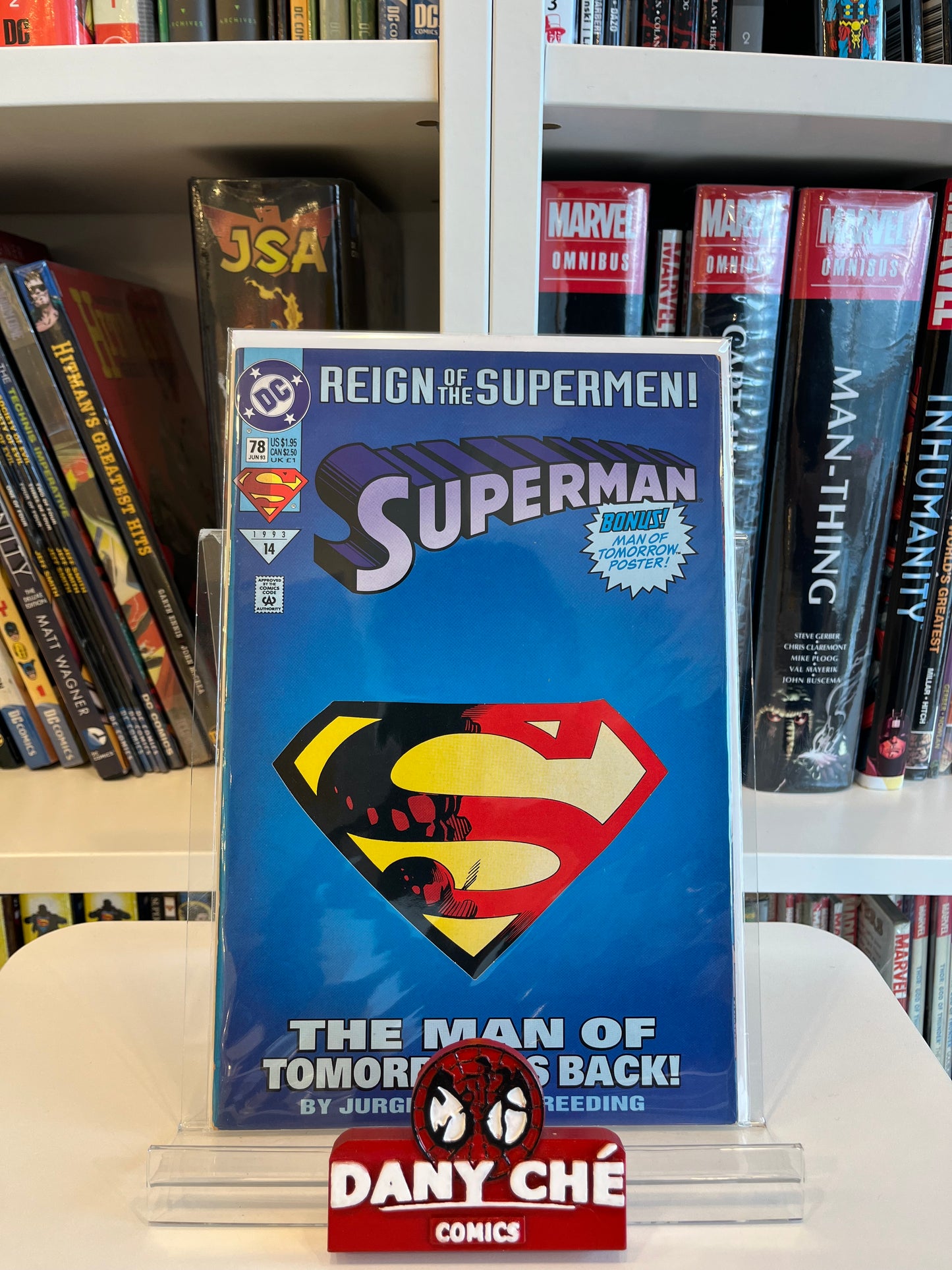 SUPERMAN #78 (THE REIGN OF SUPERMEN)