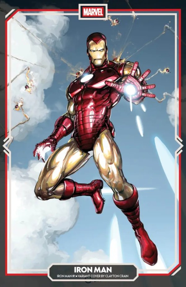 IRON MAN #1 CLAYTON CRAIN VAR