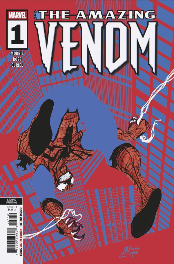 THE AMAZING VENOM #1 STEFANO CASELLI 2ND PRINTING VARIANT