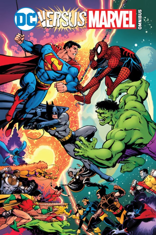DC VERSUS MARVEL OMNIBUS HC GEORGE PEREZ CVR DC VERSUS MARVEL OMNIBUS (HC) GEORGE PEREZ CVR