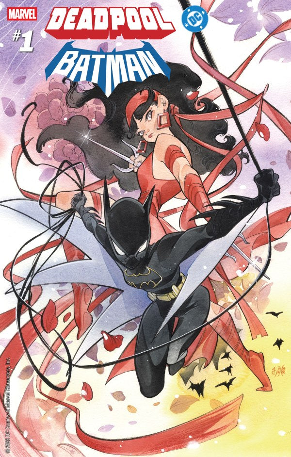 MARVEL/DC: DEADPOOL/BATMAN #1 PEACH MOMOKO VAR