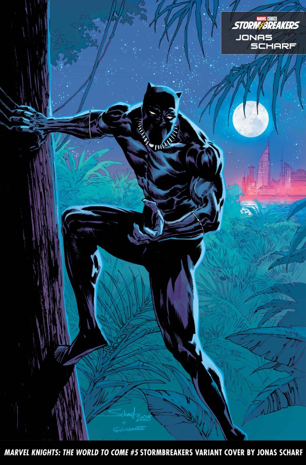 MARVEL KNIGHTS: THE WORLD TO COME #5 JONAS SCHARF VAR