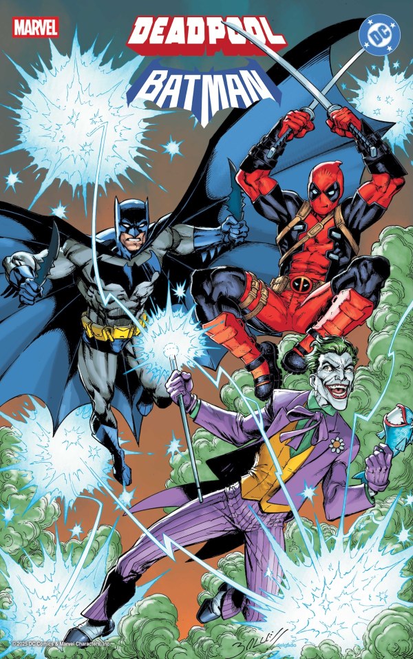 MARVEL/DC: DEADPOOL/BATMAN #1 MARK BAGLEY FOIL VAR