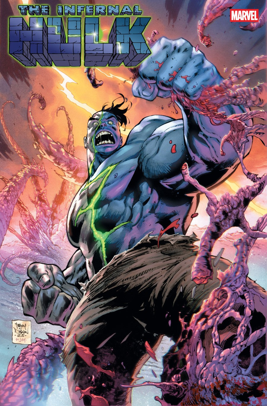 INFERNAL HULK #4 TONY DANIEL VAR
