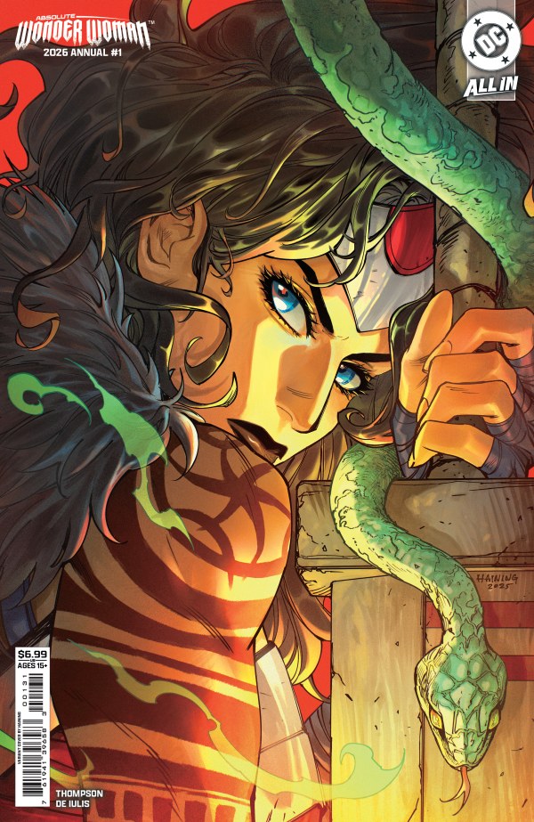 ABSOLUTE WONDER WOMAN ANNUAL 2026 #1 (ONE SHOT) CVR C HAINING CARD STOCK VAR