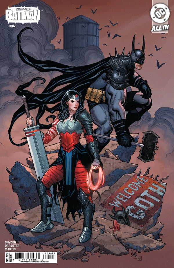 ABSOLUTE BATMAN #16 CVR D FRANK CHO CARD STOCK VAR