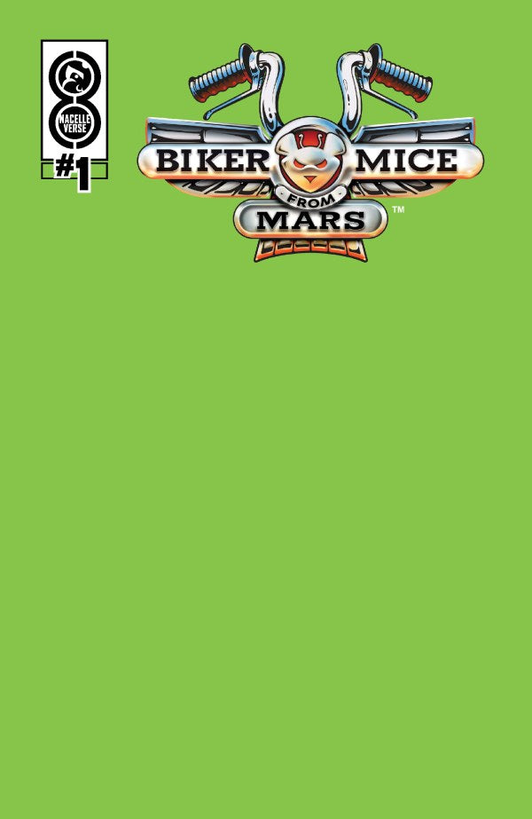 BIKER MICE FROM MARS #1 CVR D MARTIAN GREEN SKETCH